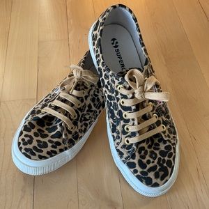 Superfamily leopard print sneakers size 37.5